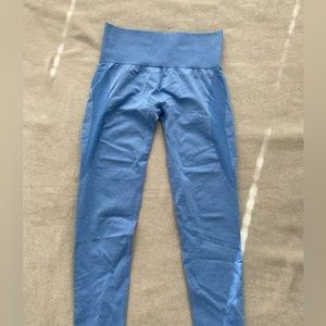 NVGTN blue contour leggings